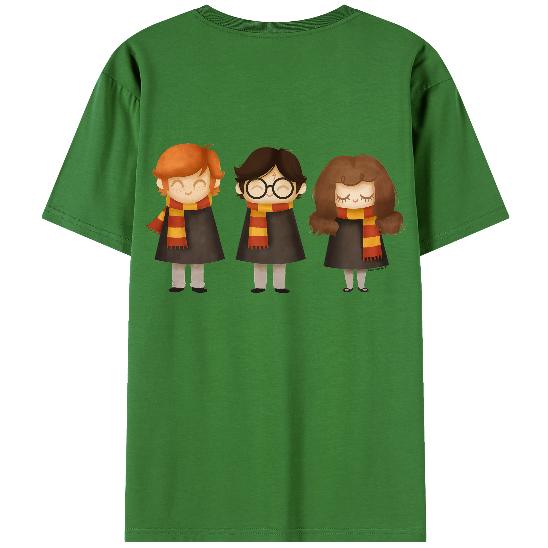 （画像用） Harry Potter ハリー・ポッターシリーズ レディース半袖Tシャツ(バックプリント)